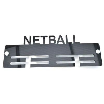 Super Cool Creation Netball Medal Hanger - Orange