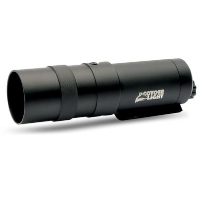 Coyote Light CoyoteLight Durable Lightweight Portable Waterproof Fogproof Adjustable Intensity Rechargeable Night Vision Hunting Flashlight, Case, 1" Scope Mount & Charger Included, Green LED