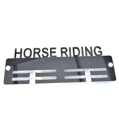 Super Cool Creation Hores Riding Medal Hanger - Graphite Grey