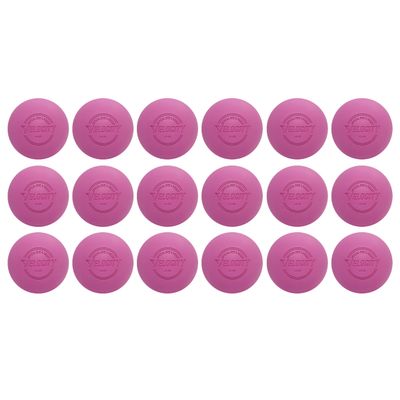 Velocity Practice Lacrosse Balls - 1, 2, 3, 6, 12, 18, 24, 36, 60 and 120 Packs - Official Size and Weight - Pink