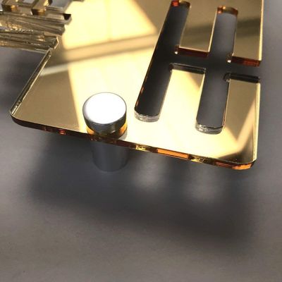 Netball Medal Hanger - Trophy Display - Gold Mirror