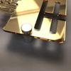 Netball Medal Hanger - Trophy Display - Gold Mirror view 1