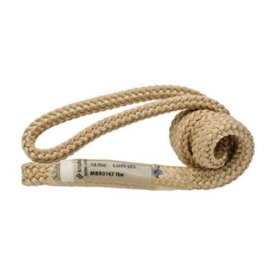 STERLING ROPE 6.8mm Hollow Block2 Loop - Tan 13.5"