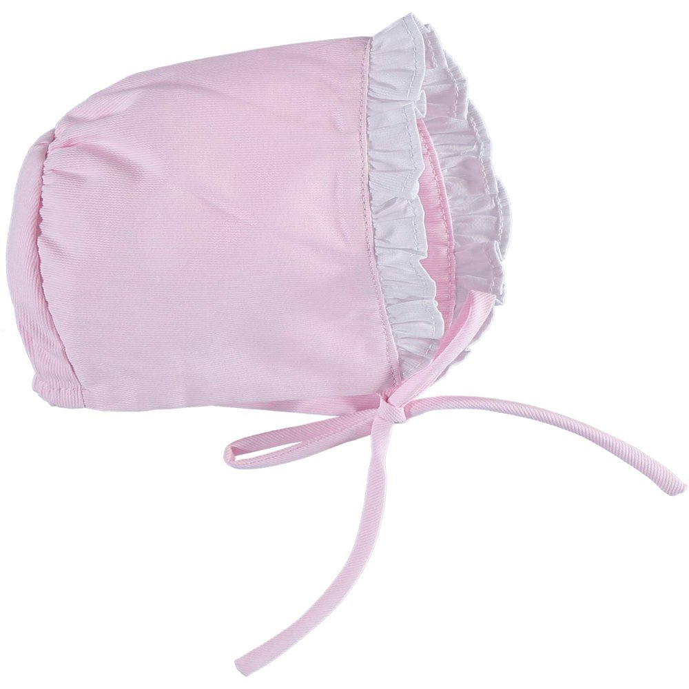 Carriage Boutique Baby Girl Bonnet - Pink