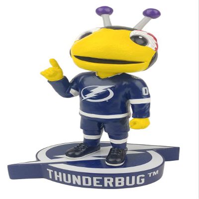 Kollectico Tampa Bay Lightning Thunder Bug Mascot Bobblehead Limited Edition & Numbered