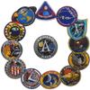 Meatball 100th Space Shuttle Mission Iron-on Patch (Apollo 13 pcs) view 1
