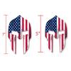 14-Pieces Sticker kit- Decals USA Flag Stickers- 1st Responders- Fire Dept Red Lives - Armed Services Red, Military - 100% Vinyl Stickers for Trucks, Offroad, Laptops, Waterbottles, Lo view 2