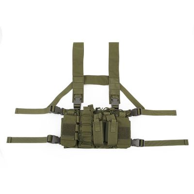 OAREA Tactical Sling Vest Chest Rig Combat Recon Gear Vest With Magazine Pouch For Airsoft Hunting Games