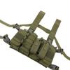 OAREA Tactical Sling Vest Chest Rig Combat Recon Gear Vest With Magazine Pouch For Airsoft Hunting Games view 3