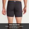 ExOfficio Men's Give-N-Go 2.0 Sport Mesh 6'' Boxer Brief, Black/Black, Small view 4