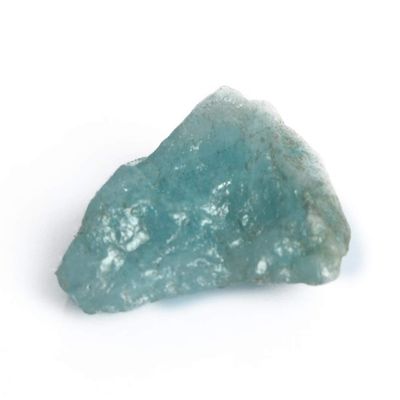 GEMHUB Natural AAA++ Quality Aquamarine 15.00 Ct Certified Healing Crystal Raw Rough Blue Aquamarine Stone