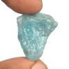 GEMHUB Natural AAA++ Quality Aquamarine 15.00 Ct Certified Healing Crystal Raw Rough Blue Aquamarine Stone view 2