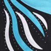 BAOHULU Leotard for Toddler Girls Gymnastics Shorts Sparkle Embroidery Tank Biketards One Piece B196_BlackBlue_100 view 3