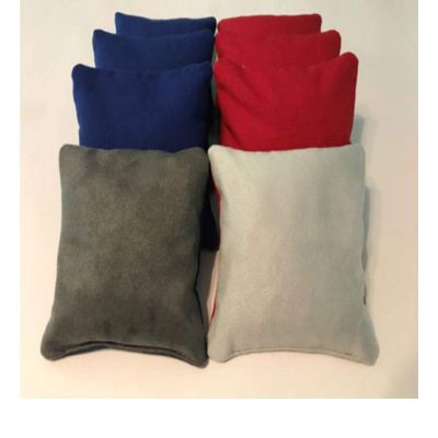 8 Regulation Stop and GO Suede Stick n Slick Cornhole Bean Bags Corn OR Plastic (Plastic)