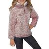 Baby Girls Fall Winter Clothes Hoodie Tops Shirts 5-12 Years Old Kids Long Sleeve Solid Thick Warm Fluffy Blouse (7-8 Years Old, Red) view 1