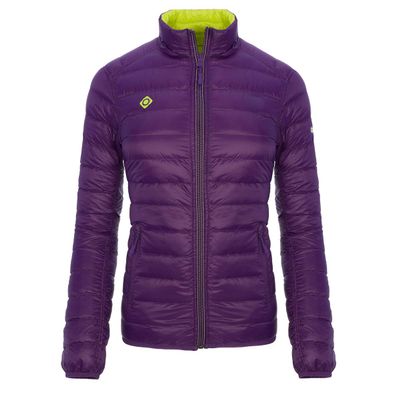 Izas Noosa Women's Padded Down Jacket (Small, Grape/Lime)