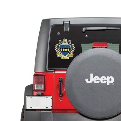 Tau Beta Sigma Large Greek Color Crest Decal - Up to 12 Inch Tall