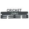 Super Cool Creation Personalised"Cricket" Medal Hanger - Bright Green view 1