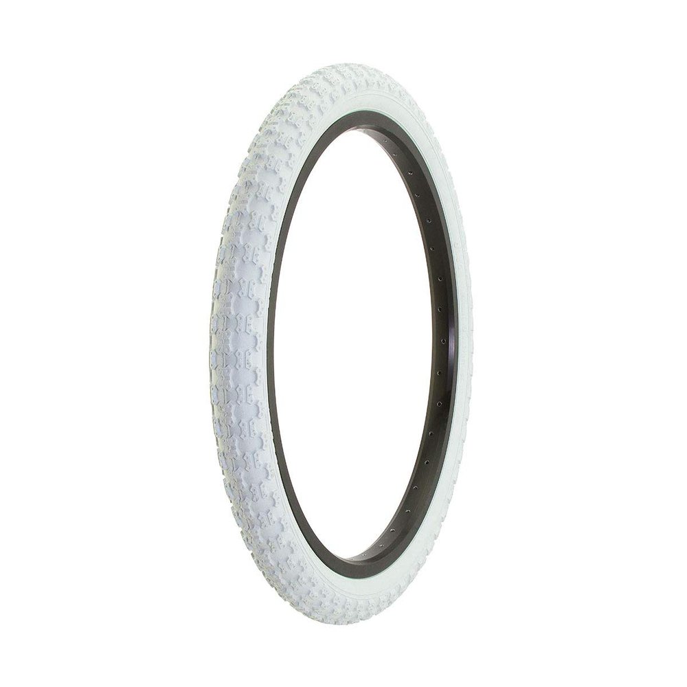 Alta Bicycle Tire Duro 20" x 2.125" Comp 3 Thread Bike Tire, Multiple Colors (White)