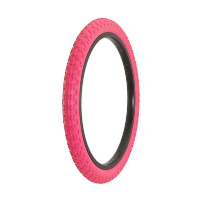 Alta Bicycle Tire Duro 20" x 2.125" Comp 3 Thread Bike Tire, Multiple Colors (Pink)