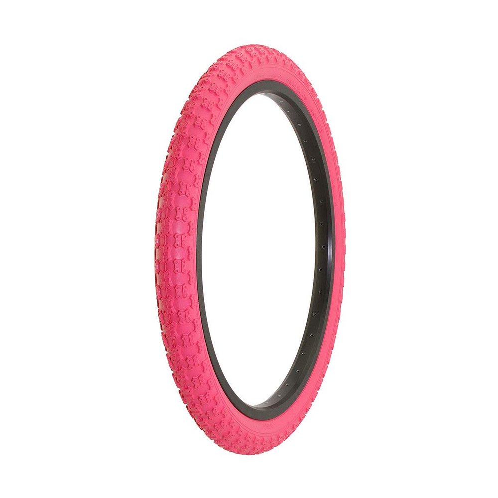 Alta Bicycle Tire Duro 20" x 2.125" Comp 3 Thread Bike Tire, Multiple Colors (Pink)