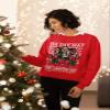 ALLNTRENDS Adult Sweatshirt Yea Dat Way Merry Christmas Ugly Party Trendy Gift (M, Irish Green) view 4