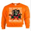 ALLNTRENDS Adult Sweatshirt Yea Dat Way Merry Christmas Ugly Party Trendy Gift (2XL, Orange)
