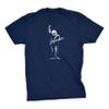 ZJ Designs Jerry Garcia Tribute T-Shirt Shakedown Tee (Large) Navy view 1