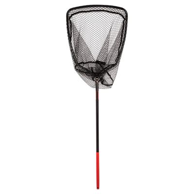 BUBBA Large 24 Inch Carbon Fiber Fishing Net - Durable, Corrosion Resistant, Non-Slip Grip Lightweight - 6 ft Tall, 75lb Limit