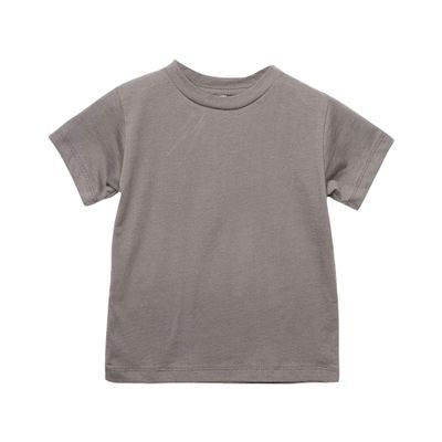 Bella + Canvas Toddler Jersey Short Sleeve T-Shirt (3 Years) (Asphalt)