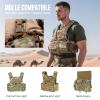 OneTigris Vulture Chest Rig, MOLLE Chest Rigs Tactical Chest Rig Dangler Pouch Utility Admin Pouch IFAK Medical Organizer view 3