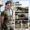 OneTigris Vulture Chest Rig, MOLLE Chest Rigs Tactical Chest Rig Dangler Pouch Utility Admin Pouch IFAK Medical Organizer view 4
