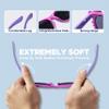 RIVBOS kids Sunglasses Girls with Strap Polarized UV Protection Flexible Shades for Baby and Children Age 2-10 RBK002-1 Pink Mirror Lens view 4