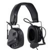 ATAIRSOFT Tactical Headset Wargame Hunting Headphone Without Noise Cancellation Function (Black) view 1