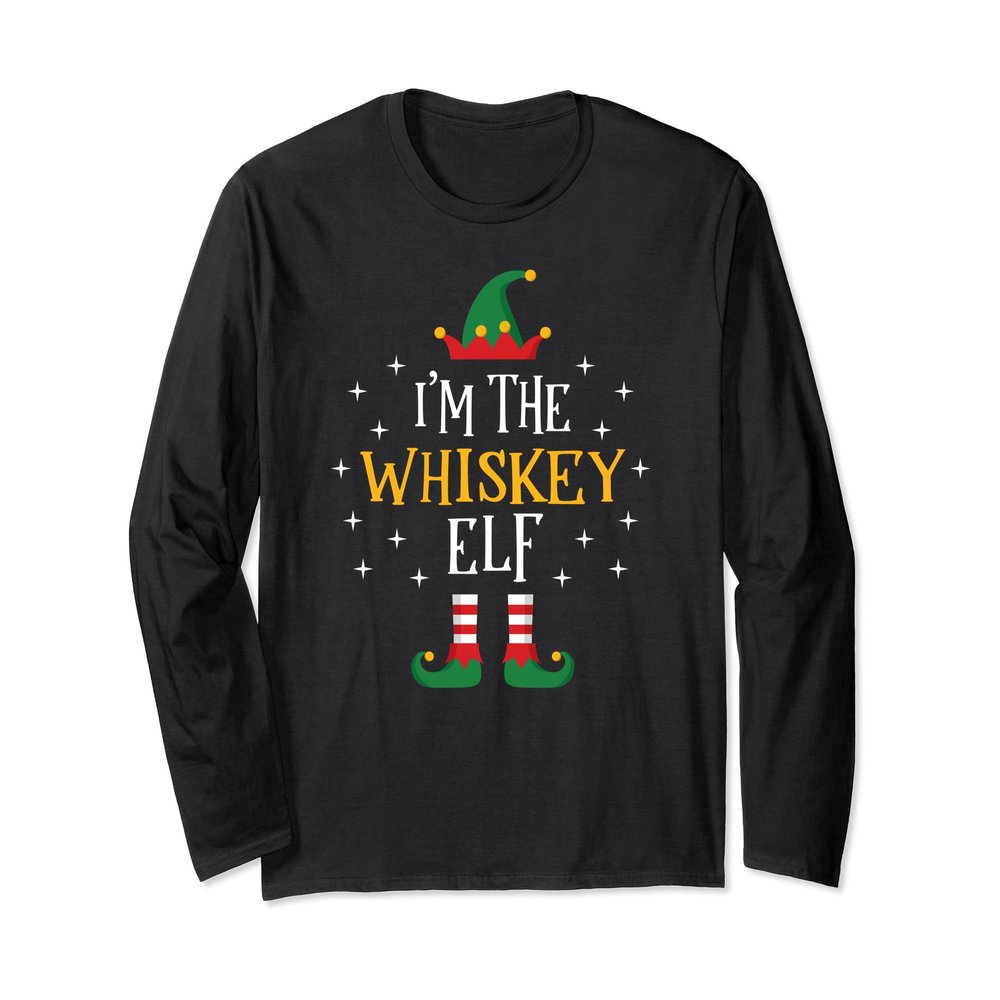 I'm The Whiskey Elf Shirt Funny Xmas Gift Family Group