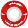 Bigfoot Skateboard Wheels 53mm 83A Soft Cruiser Filmer Red + Ceramic Bearings view 2