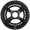 Easton Chainring EA90 46/36T ASSYM 11 SPD Black view 1