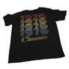 50th Birthday Gift Shirt for Men - Classic 1976 Retro Birthday - 003 - F/Dk. Heather-4X view 4