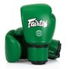 Fairtex BGV16 Leather Muay Thai Boxing Gloves (Forest Green, 12 oz) view 1