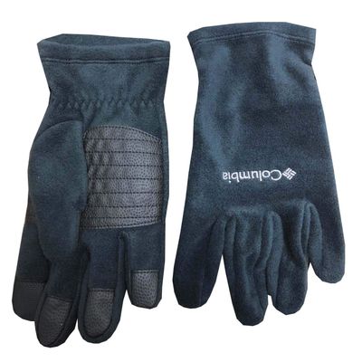 Columbia Men Agent Heat II Thermal Reflective Omni-Heat Fleece Winter Gloves (S, Black)
