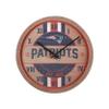 FOCO New England Patriots NFL Barrel Wall Clock view 1