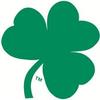 2 1/2 Inch Notre Dame Green Shamrock Logo Decal University of Notre Dame Fighting Irish ND Removable Wall Sticker Art NCAA Home Room Decor view 1