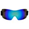 Birdz Eyewear Wren Sport Skydiving Snowboarding Motorcycle Riding Goggles w/Blue Mirror Lens view 2