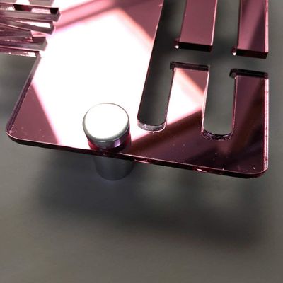 Super Cool Creation Personalised"Hockey" Medal Hanger - Pink Mirror