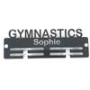 Super Cool Creation Personalised"Gymnastics" Medal Hanger - Orange view 1