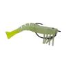 Egret Baits E-VSW35-18-06 3.5" Vudu Weedless Shrimp 2/Pk, Gold Glitter view 1