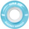 Bigfoot Skateboard Wheels 53mm 83A Soft Cruiser Filmer Blue + Ceramic Bearings view 2