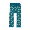 Winter Fox Legging for Babies and Toddlers Teal view 3