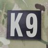 BritKitUSA Infrared K9 Tan & Black Patch Dog Handler MWD MP Army Navy USAF Police SWAT Dog view 1