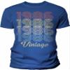 40th Birthday Gift Shirt for Men - Vintage 1986 Retro Birthday - 004 - F/Royal-4X view 1